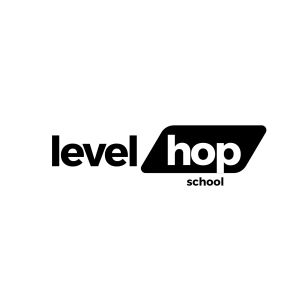 Logo Level Hop School